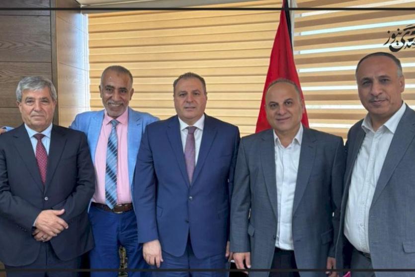 وفد الجمعية الاستهلاكية التعاونية للموظفين يلتقي سفير الأردن في فلسطين لبحث التعاون المشترك