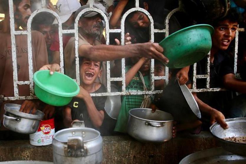 المجاعة في غزة 