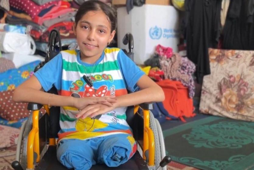  الطفلة سما رأفت أبو عابدة