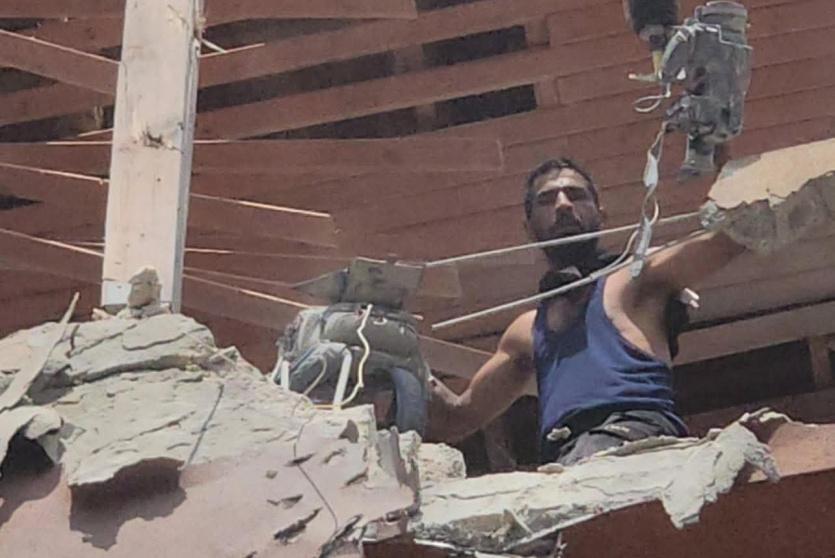 قصف الاحتلال للصحفيين في مستشفى ناصر في خان يونس جنوب قطاع غزة 