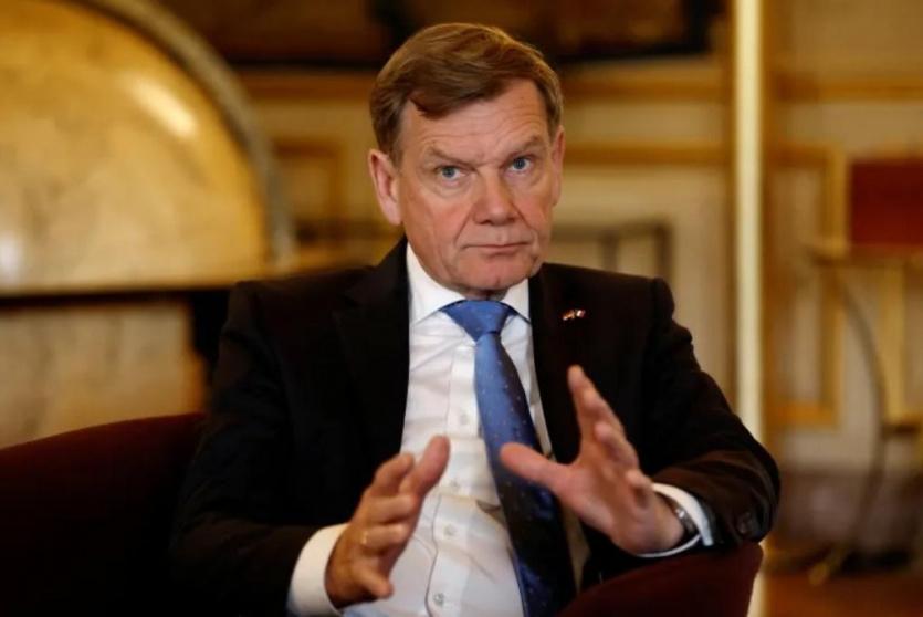 وزير الخارجية الألماني يوهان دافيد فاديفول