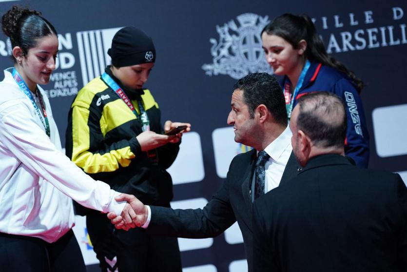  بطلة العالم مريم أمين بشارات 