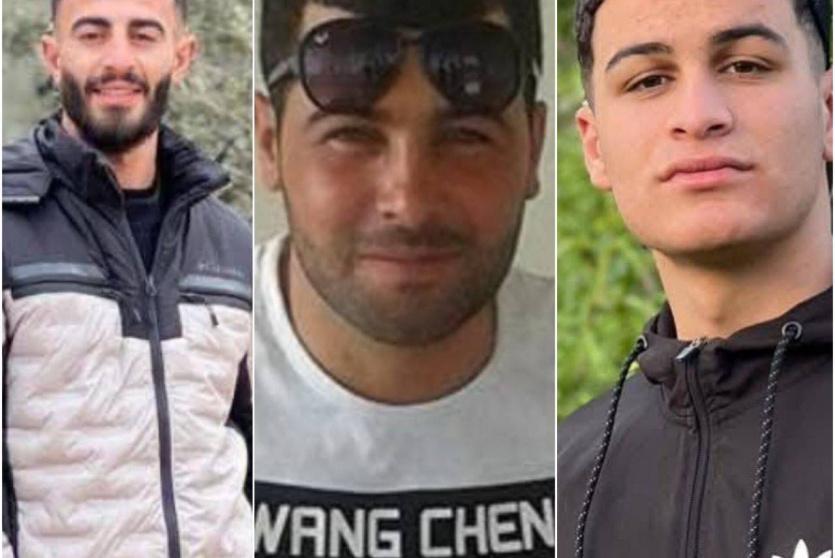 المعتقلون الثلاثة