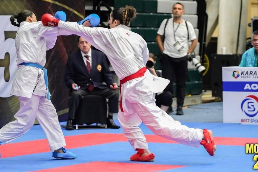 بطلة العالم مريم أمين بشارات تتألق في آسيا