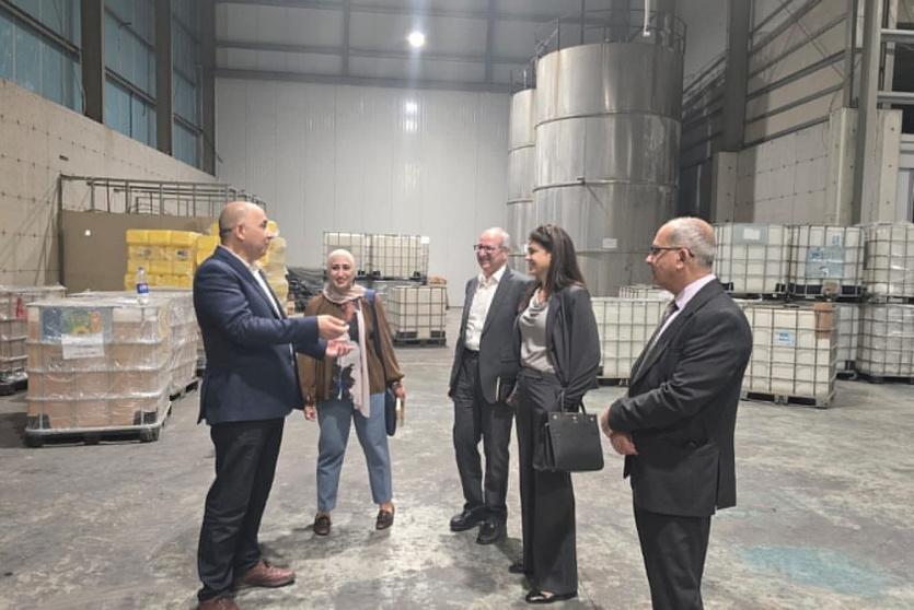 جانب من الزيارة 