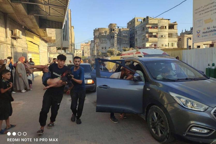 قصف النصيرات 