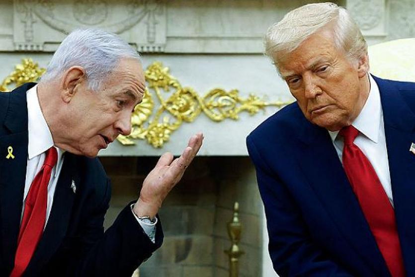 ترامب ونتنياهو 