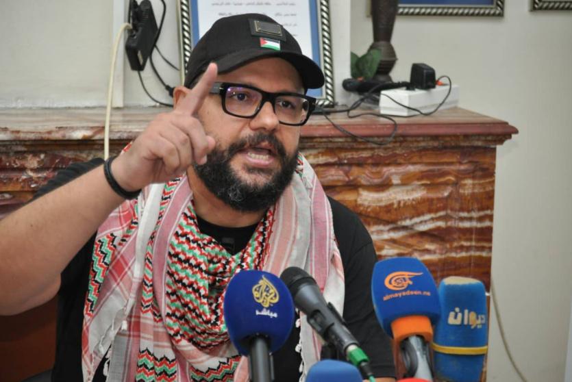 الصحفي التونسي ياسين القايدي 