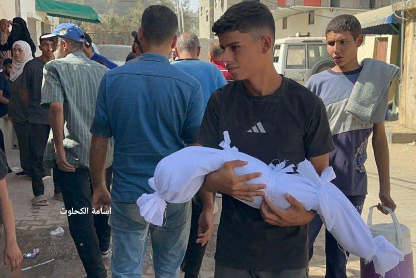 استشهاد طفل في غزة