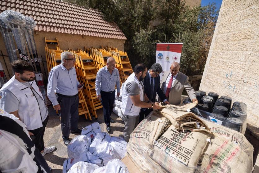 إطلاق حملة (عونة) لقطاف الزيتون بدعم من وكالة بيت مال القدس الشريف