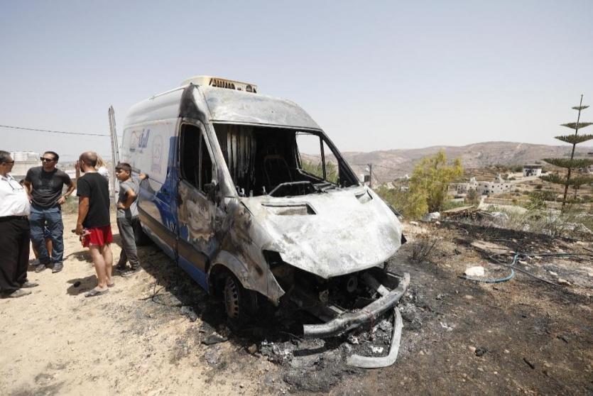 إصابات في هجوم للمستوطنين على بلدة عطارة شمال رام الله