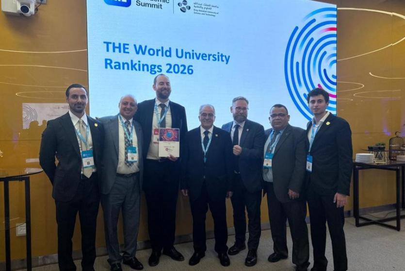 عمان الأهلية تفوز بالمركز الأول على الجامعات الأردنية و 401 -500 عالمياً بتصنيف التايمز العالمي لعام 2026