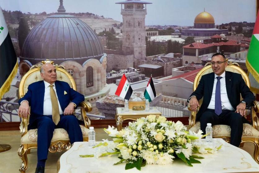 الرويضي ونائب رئيس الوزراء العراقي يبحثان آخر المستجدات