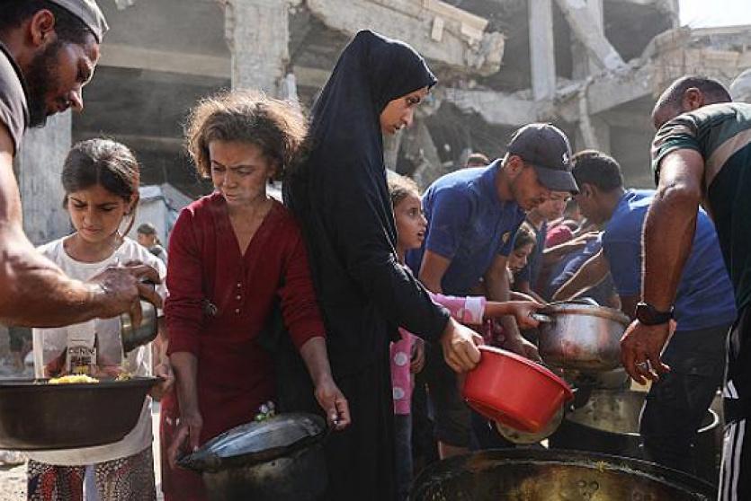 المجاعة والفقر في غزة