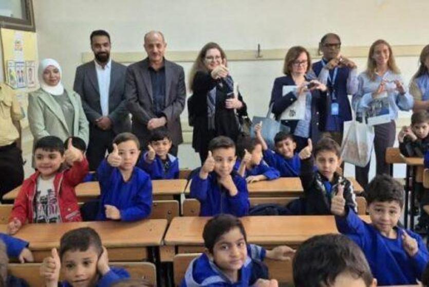 وفد من الاتحاد الأوروبي يزور مخيم اليرموك