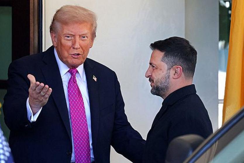 ترامب وزينلسكي 