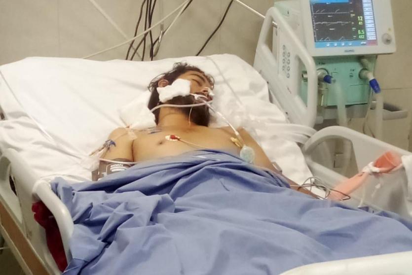 الجريح نزار حسين كوارع 