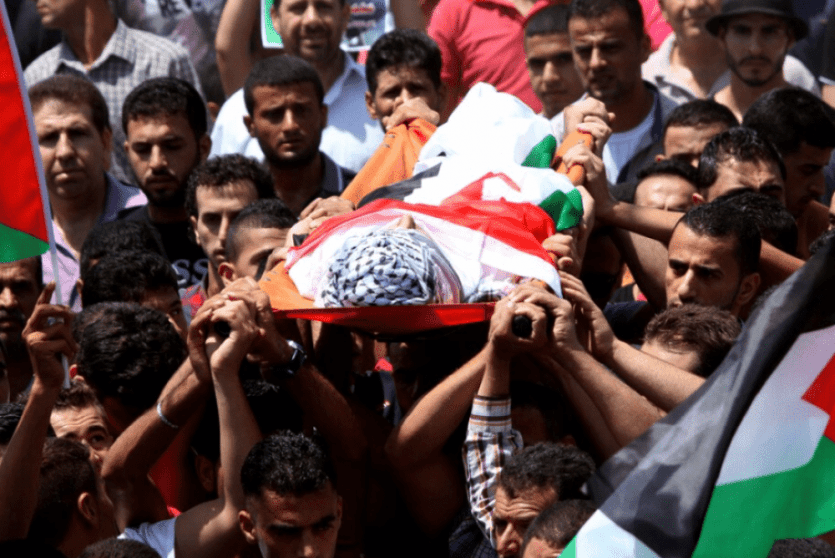 تشييع جثمان الشهيد كميل في قباطية