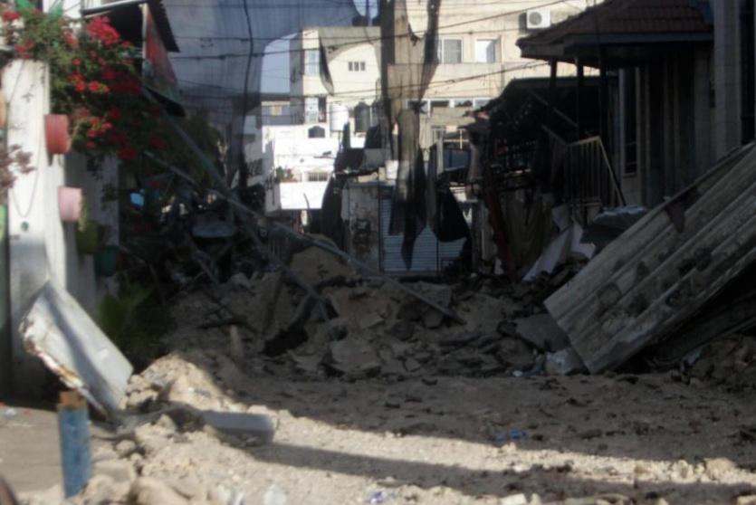 الاحتلال يواصل هدم منازل المواطنين في مخيم جنين