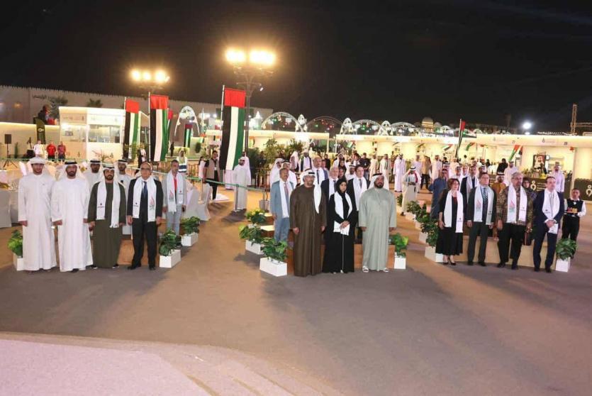 خلال الاحتفالات باليوم الوطني في الإمارات