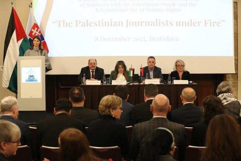 فعاليات يوم التضامن مع الشعب الفلسطيني في سلوفاكيا تتواصل 