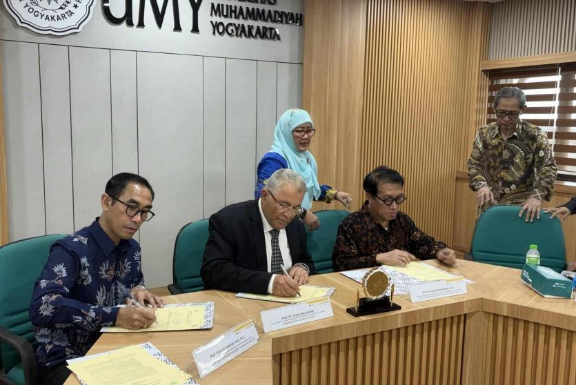 خلال توقيع مذكرة التفاهم