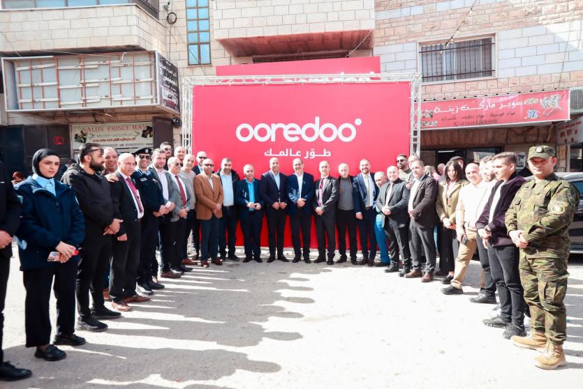 أوريدو فلسطين تطلق خدماتها الشاملة في معرض المستقبل للاتصالات بمدينة سلفيت