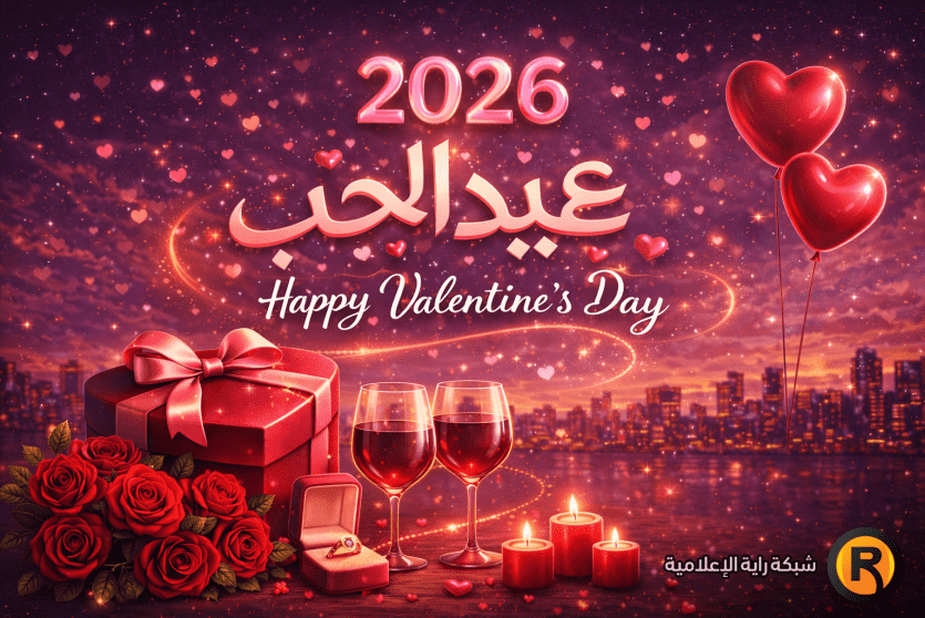 أجمل عبارات ورسائل عيد الحب 2026