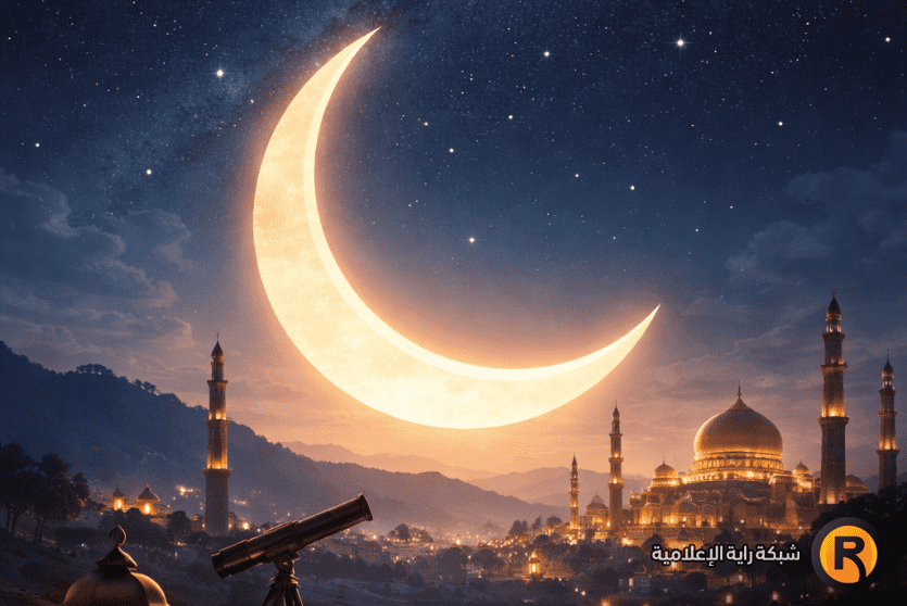 رؤية هلال رمضان 2026 بث مباشر