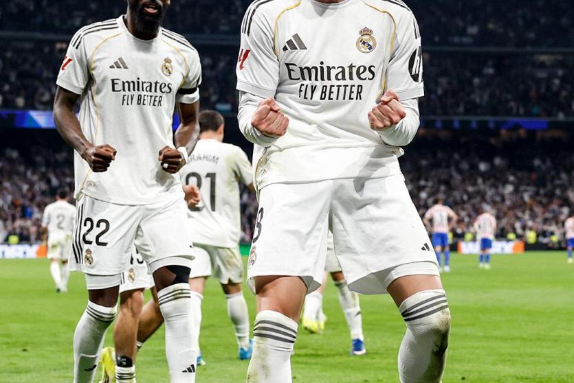 من مباراة ريال مدريد وأتلتيكو مدريد