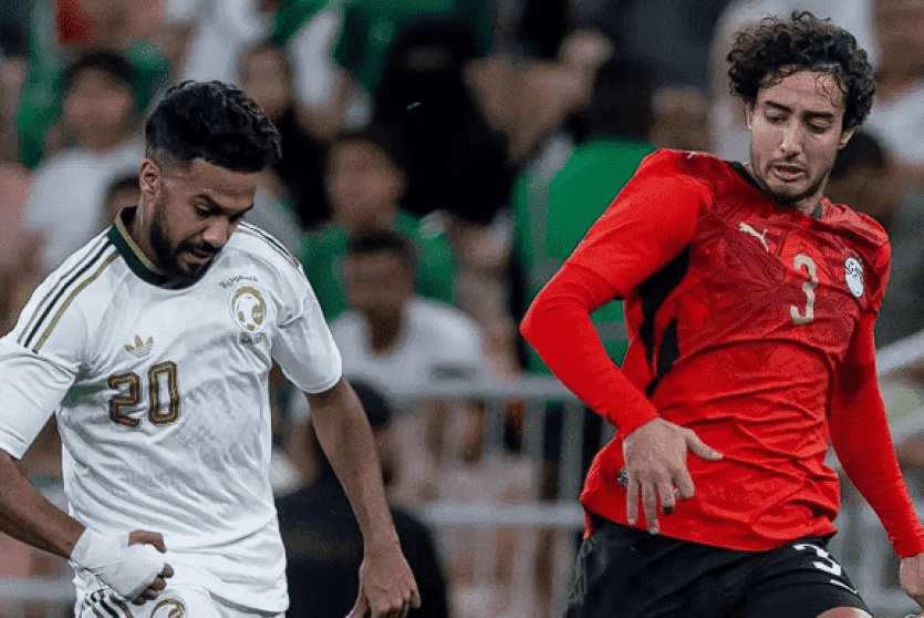 مباراة السعودية ومصر