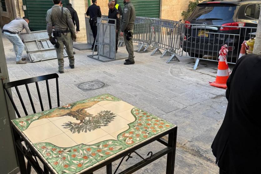 من حواجز الاحتلال في القدس