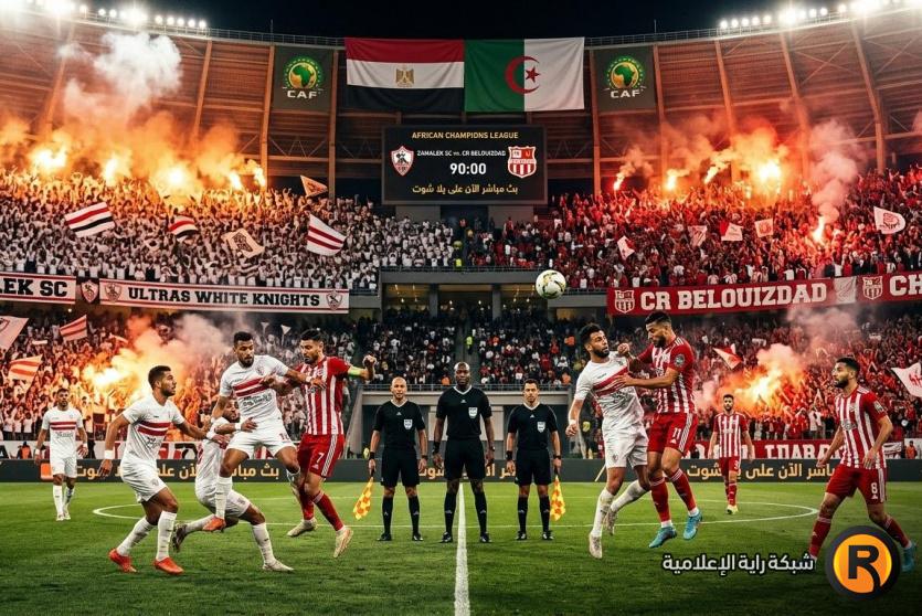 الزمالك وبلوزداد بث مباشر 