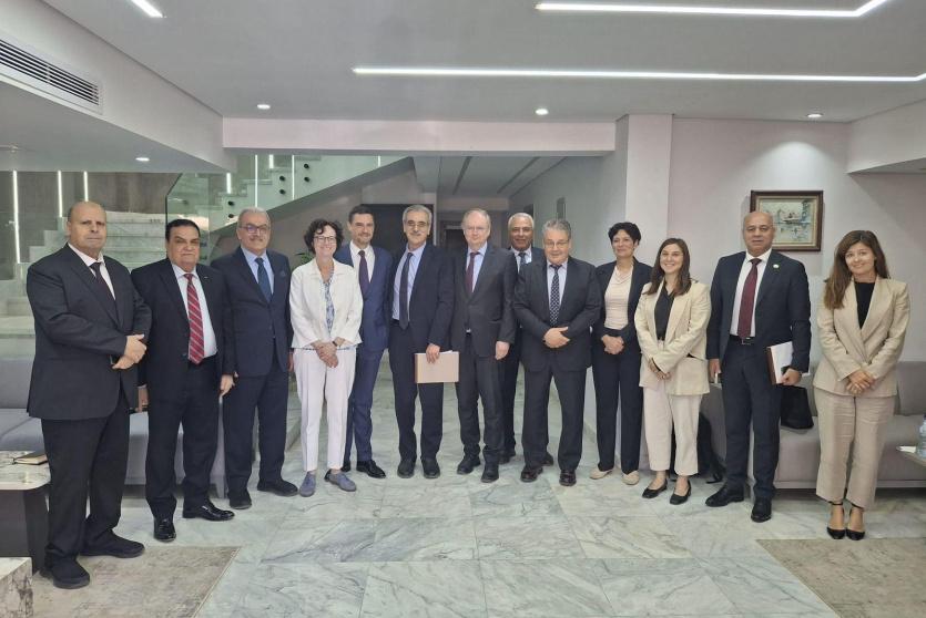 عقب الاجتماع في بروكسل