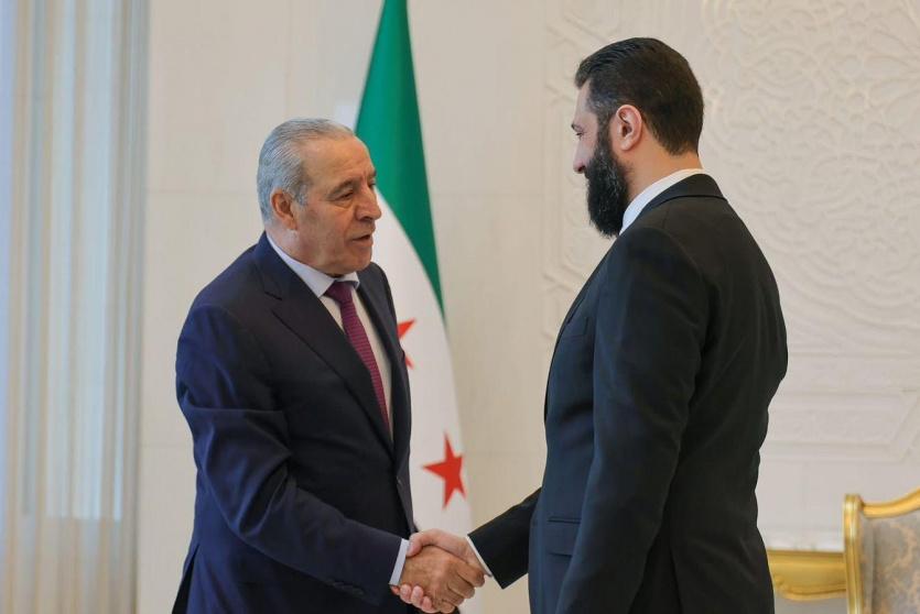 الشيخ يبحث مع الرئيس السوري آخر التطورات بالمنطقة