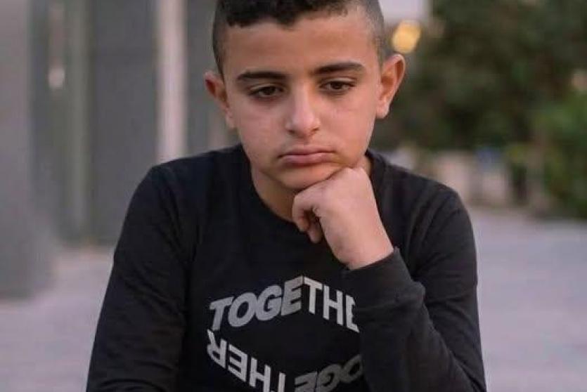 صورة متداولة للطفل الذي توفي في بيت عور