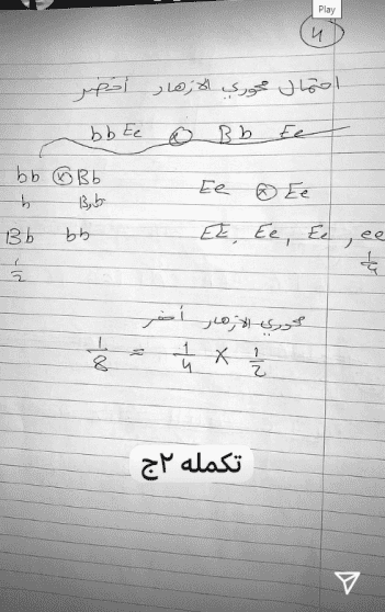اجابات امتحان الاحياء توجيهي فلسطين 2025